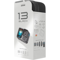 Gopro Hero13 Black Extended Power Bundle Includes Dual Battery Charger, 3 Enduro Batteries, 64gb Sandisk Microsd Card, Camera Case