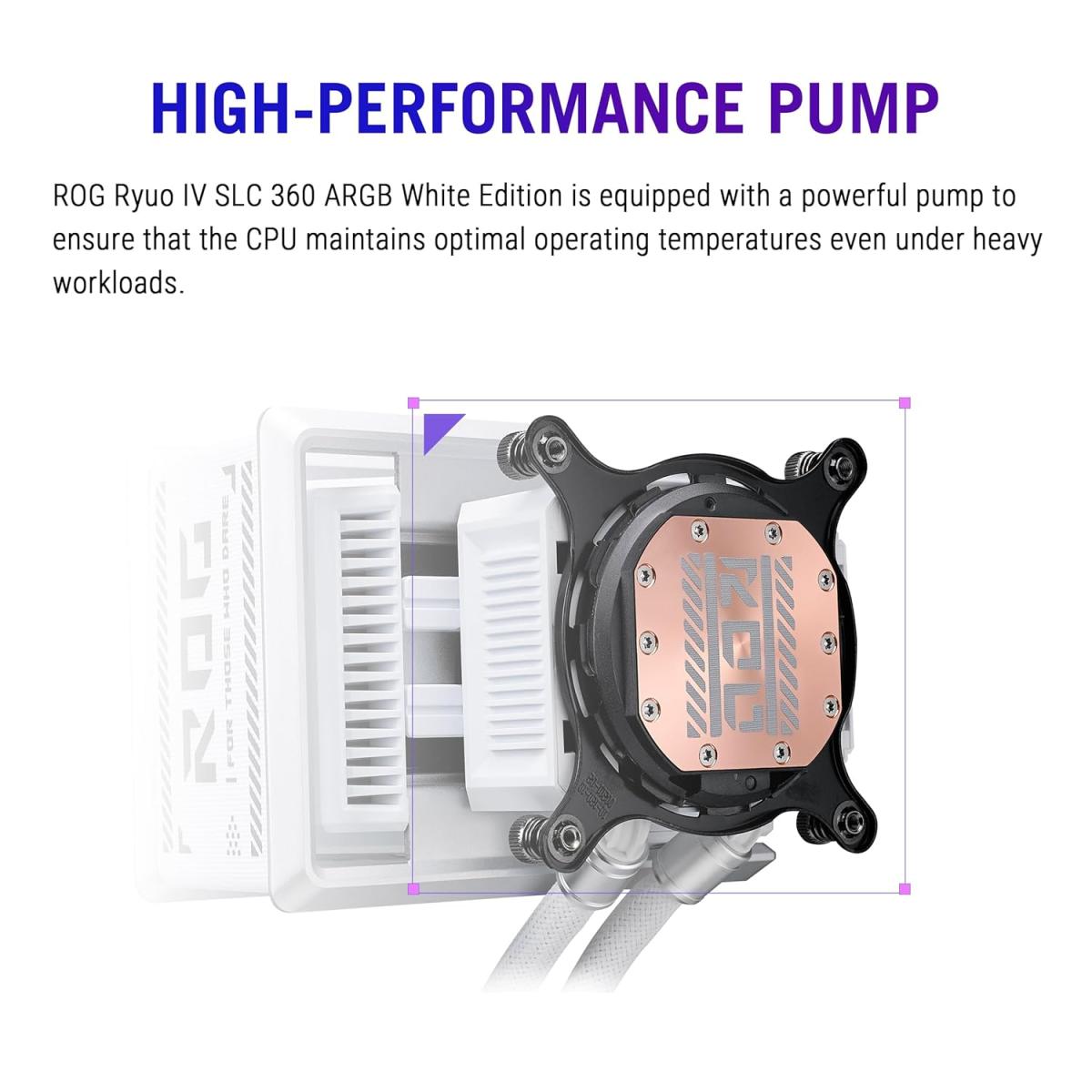 Asus ARGB CPU cooler for PC cooling