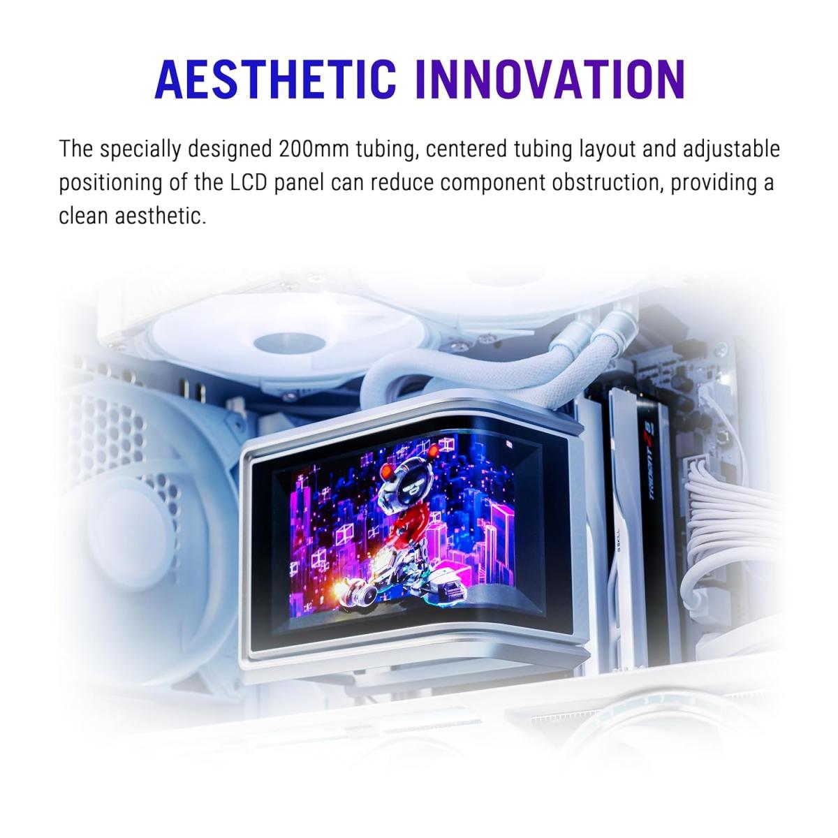 Asus ARGB CPU cooler for PC cooling