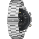 CAT Smart Watch E1.140.11.100 – 1.52″ AMOLED Display, Bluetooth Calls, Rugged Zinc Alloy Build, IP68 Water Resistance, Silver