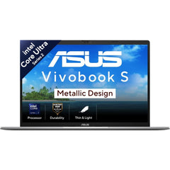 Asus Vivobook S16 (2025) S3607ca Intel® Ultra 7 Gen Ii 255h High Performance 16 Core Intel® Ai Boost W/ Ddr5 Memory & Backlit Keyboard & Ips 144hz Display , Cool Silver