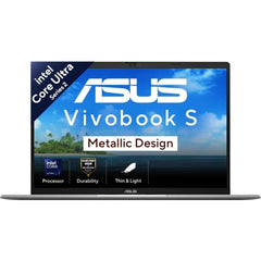 Asus Vivobook S16 (2025) S3607ca Intel® Ultra 7 Gen Ii 255h High Performance 16 Core Intel® Ai Boost W/ Ddr5 Memory & Backlit Keyboard & Ips 144hz Display , Cool Silver