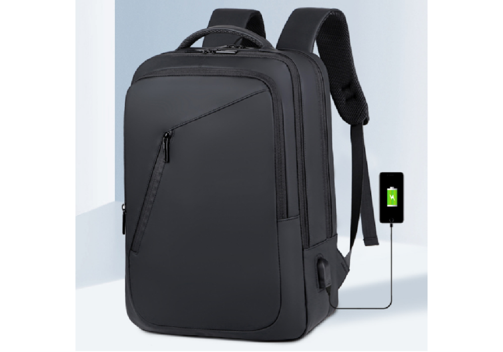 Business Backpack Stylish & Functional multiple compartments With Durable Materials Up to 15.6" Laptop Fits - Black