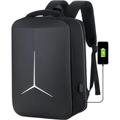 S2252 Hard Shell Business Backpack Usb Port Waterproof Travel Backpack