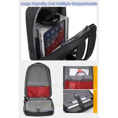 S2252 Hard Shell Business Backpack Usb Port Waterproof Travel Backpack