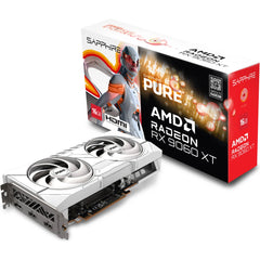 SAPPHIRE PULSE AMD Radeon RX 9060 XT 16GB GDDR6 128-Bit Memory, 3290 MHz Boost Clock, 2048 Stream Processors, 20 Gbps Memory Clock, PCI-Express 5.0 x16