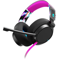 Skullcandy Slyr Pro Multi Platform Wired Gaming Headset, Removable Mic, Lightweight Design, Ultra Soft Memory Foam Ear Cushions, Mute And Volume Controls, Pc, Xbox, Playstation Black Digi Hype