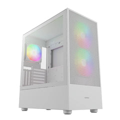 GAMDIAS TALOS M3 MESH ARGB MID TOWER GAMING CASE - WHITE