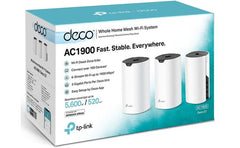TP-LINK Deco S7 AC1900 Whole Mesh Wi-Fi System Smart 1000 mbps Router Gigabit Ports Work with Amazon Alexa (3-Pack)