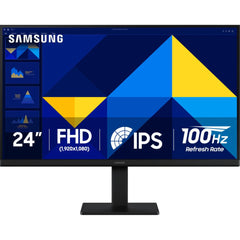 Samsung S3 S30gd Essential 24" Ips Full Hd 100hz Eye Save & Flicker Free Technology Vga & Hdmi , Black