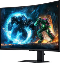 Samsung Odyssey G7 FG750 37-inch 4K UHD 165Hz 1ms HDR10+ Curved Gaming Monitor - Ergonomic Stand