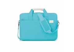 OKADE Bag Laptop Material Polyester Waterproof Heavy Duty T67 15.6'' - Light Blue