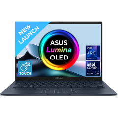 ASUS Zenbook 14" OLED 3K Thin @120Hz Touch Laptop, Intel Core™ Ultra 9 processor 285H, Intel® Arc™ Integrated Graphics, 16GB LPDDR5X RAM, 1TB M.2 PCIe NVMe Gen4, Windows 11 Home - Ponder Blue w/ Pen | UX3405CA-PZ252W |