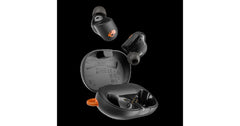 Skullcandy Sesh® ANC Active Wireless Noise Canceling Sport Earbuds – Black / Orange