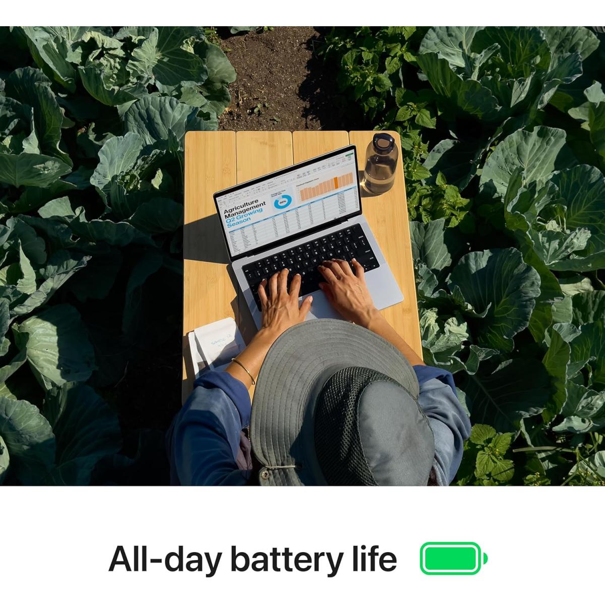 Apple laptop for portable computing