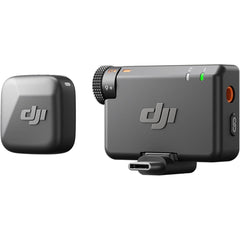 Dji Mic Mini (1 Tx + 1 Rx), Wireless Lavalier Microphone For Iphone/camera/android, Ultralight, Detail Rich Audio, Noise Cancelling, Automatic Limiting, Vlog, Streaming, 400m Transmission - CompuMe