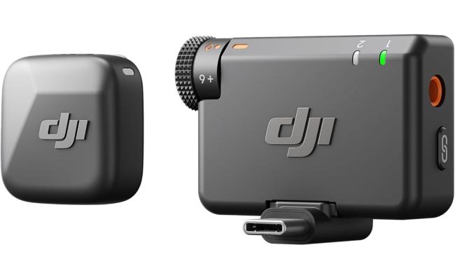 DJI Mic Mini (1 TX + 1 RX), Wireless Lavalier Microphone for iPhone/Camera/Android, Ultralight, Detail-Rich Audio, Noise Cancelling, Automatic Limiting, Vlog, Streaming, 400m Transmission DJI Mic Mini (1 TX + 1 RX), Wireless Lavalier Microphone for iPhone/Camera/Android, Ultralight, Detail-Rich Audio, Noise Cancelling, Automatic Limiting, Vlog, Streaming, 400m Transmission
