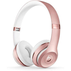 Beats Solo³ Wireless Over Ear Apple W1 Chip Class 1 Bluetooth And 3.5mm Audio Port For A Wired Conneion Up To 40 Hours Of Battery Life Built In Microphone Rose Gold - CompuMe