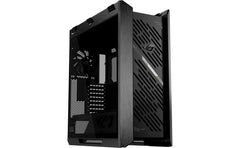 Asus Strix Helios Ii Gx601s Gaming Mid Tower Computer Case, 4x 140mm Pre Installed Fans, Up To 420mm Radiator & 7x Fan Support, Usb C 20gbps, Cable Management, Psu Shroud, Black