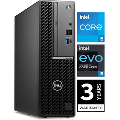 Dell Optiplex Sff 7020 (2024) 14gen Intel Core I5 Vpro 14 Cores Tower W/ 3 Years Warranty & Windows 11 Pro Pre Installed Black - CompuMe