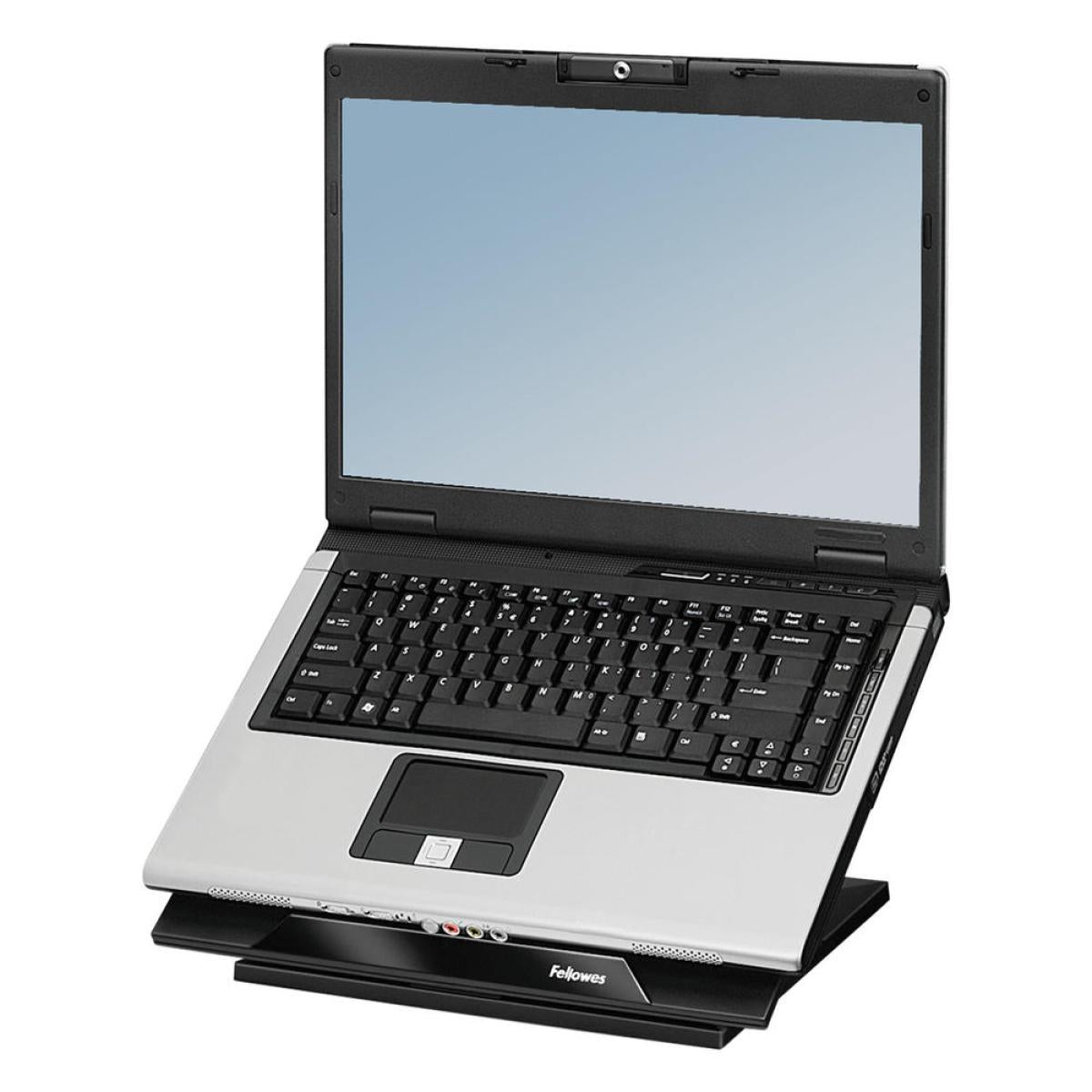Fellowes Designer Suites Laptop Riser Black (8038401) - CompuMe