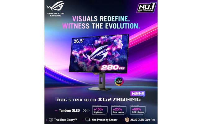 ASUS monitor for display setup