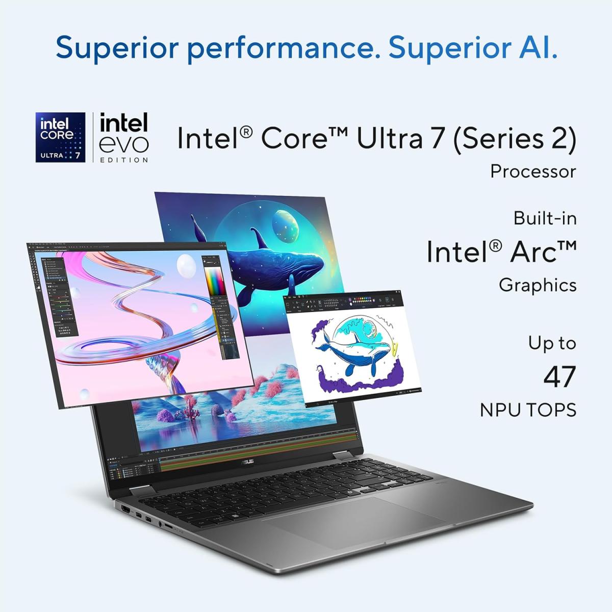 ASUS NVMe PCIe laptop for portable computing