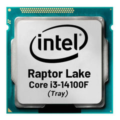 Intel 14Gen i3-14100F 3.5 GHz 4-Core LGA 1700 Desktop Processor, 4 Cores & 8 Threads, 4.7 GHz Max Turbo Frequency, 12MB Cache Memory , Tray