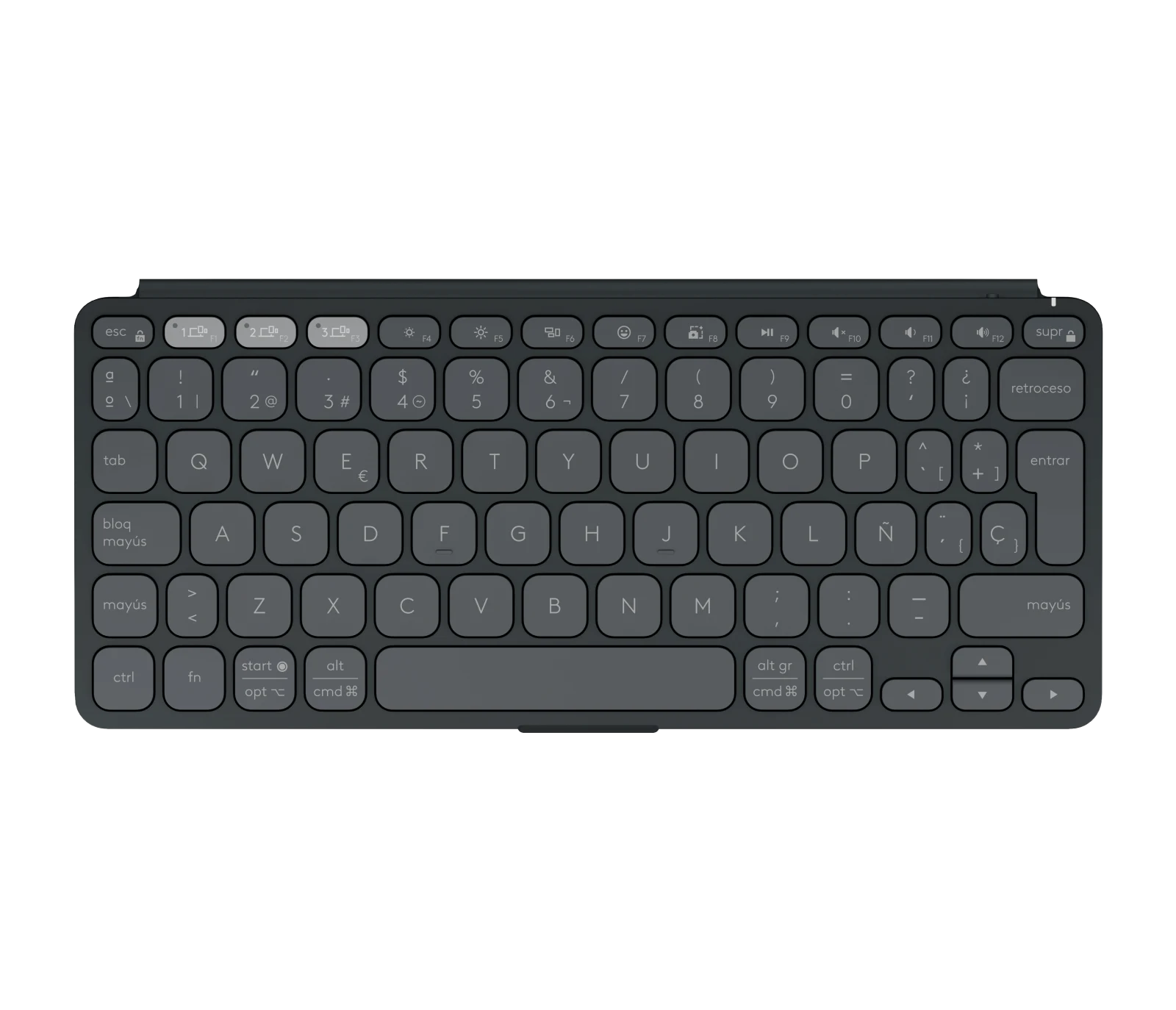 Logitech Keys Bluetooth gaming keyboard for computer setup