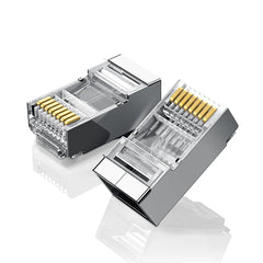 UGREEN 20333 CAT6 RJ45 SHIELDED NETWORK CONNECTOR - 10PCS PACK