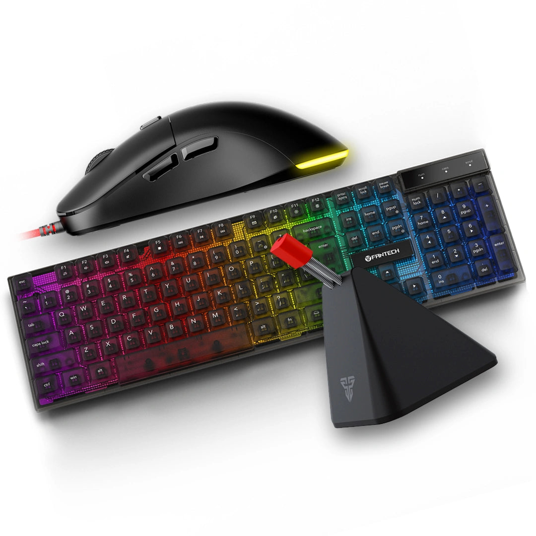 Fantech keyboard and mouse combo for computer setup