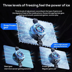 Tablet Cooler with Semiconductor Chip Memo Cx05 is a Magnetic Tablet Cooler