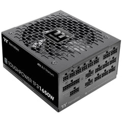 Thermaltake Toughpower TF3 1650W; ATX 3.1; x2 Native PCIe 5.1 12V-2x6; Full Modular; Etched Flat Cables; Multi/Single Rail OCM Toggle; 100% Japanese Capacitors; 80 Plus Titanium Certified; Black