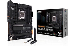Asus Tuf Gaming X670e Plus Wifi 6e Ddr5 Am5 Ryzen 7000 Pcie® 5.0 4x M.2 Slots 2.5 Gb Lan Usb 4 Aura Rgb Lighting)