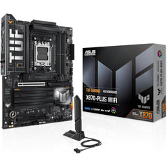 Asus Tuf Gaming X870 Plus Wifi 7 Amd X870 Am5 Atx 4x M.2 Slots Ddr5 Usb 3.2 Gen 2x2 Type C® Usb4® Header & 2.5gb Ethernet