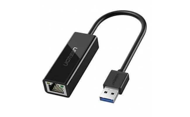UGREEN CM209 Cable USB 3.0 Gigabit Ethernet Adapter (Black) UGREEN CM209 Cable USB 3.0 Gigabit Ethernet Adapter (Black)