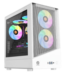 THERMATAKE SHADOW MINI MESH GAMING CASE - White