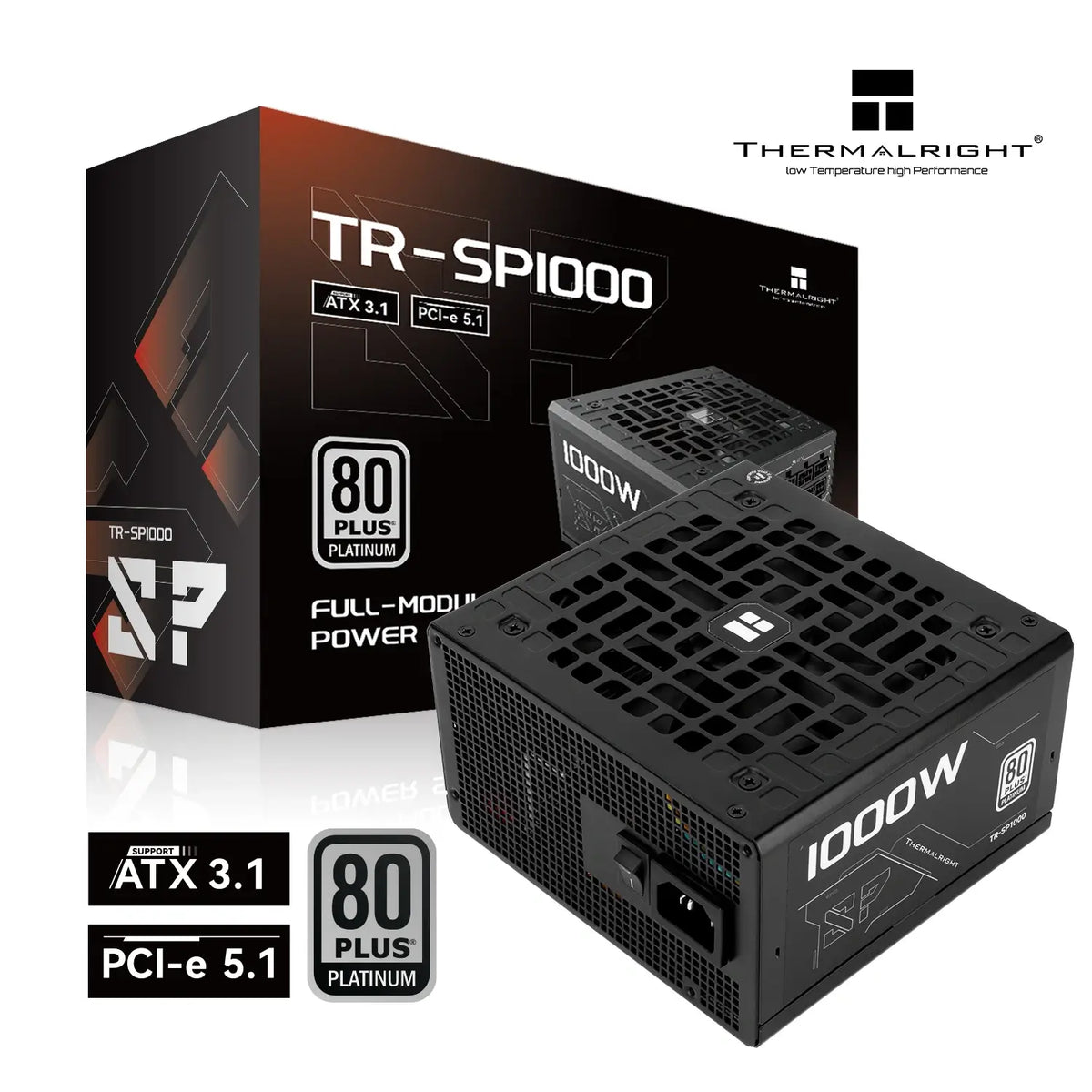 Thermalright TR-SP1000 1000W 80 Plus Platinum Full Modular Power Supply