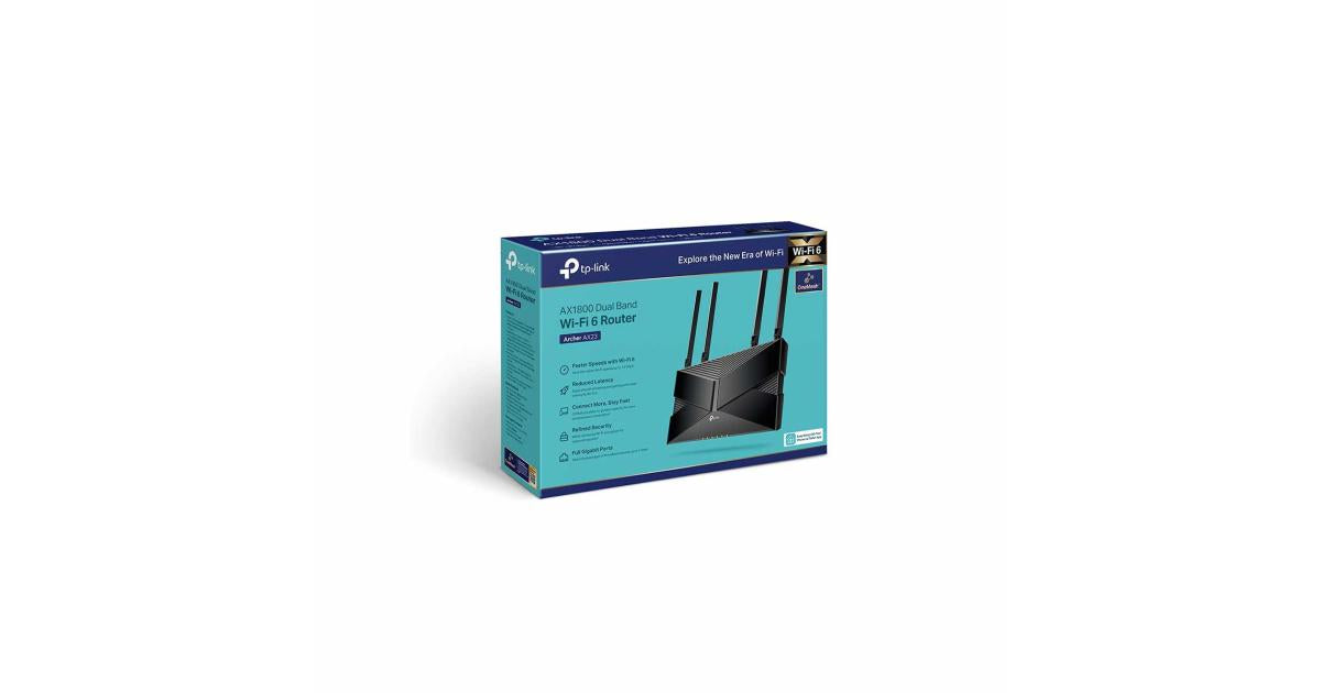 TP-Link Archer AX23 AX1800 Dual Band Gigabit Wi-Fi 6 Router