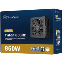 SilverStone Triton 850Rz Gold 850W (ATX 3.1) PCIE 5.1 (12V-2x6 ) Full Modular 80 Plus Gold - High Performance Power Supply w/ Silent 120mm Fan | SST-TR850R-GM |