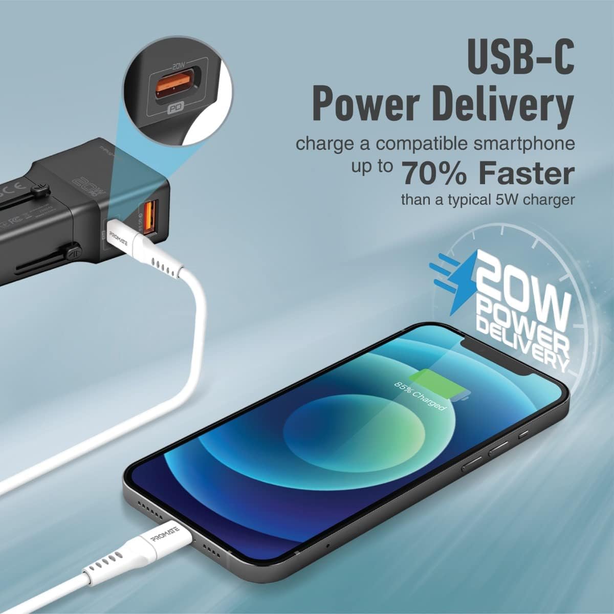 Promate adapter for device connectivity