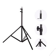 Adjustable 2.1M Tripod Stand Mobile Phone & Camera Holder