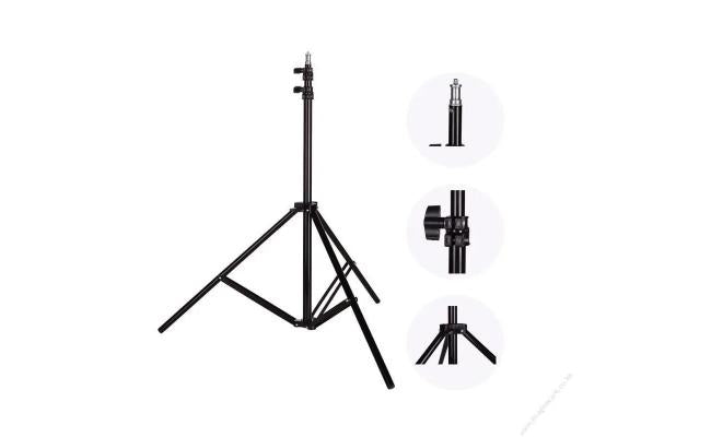 Adjustable 2.1 meter Tripod Stand Mobile Phone & Camera Holder