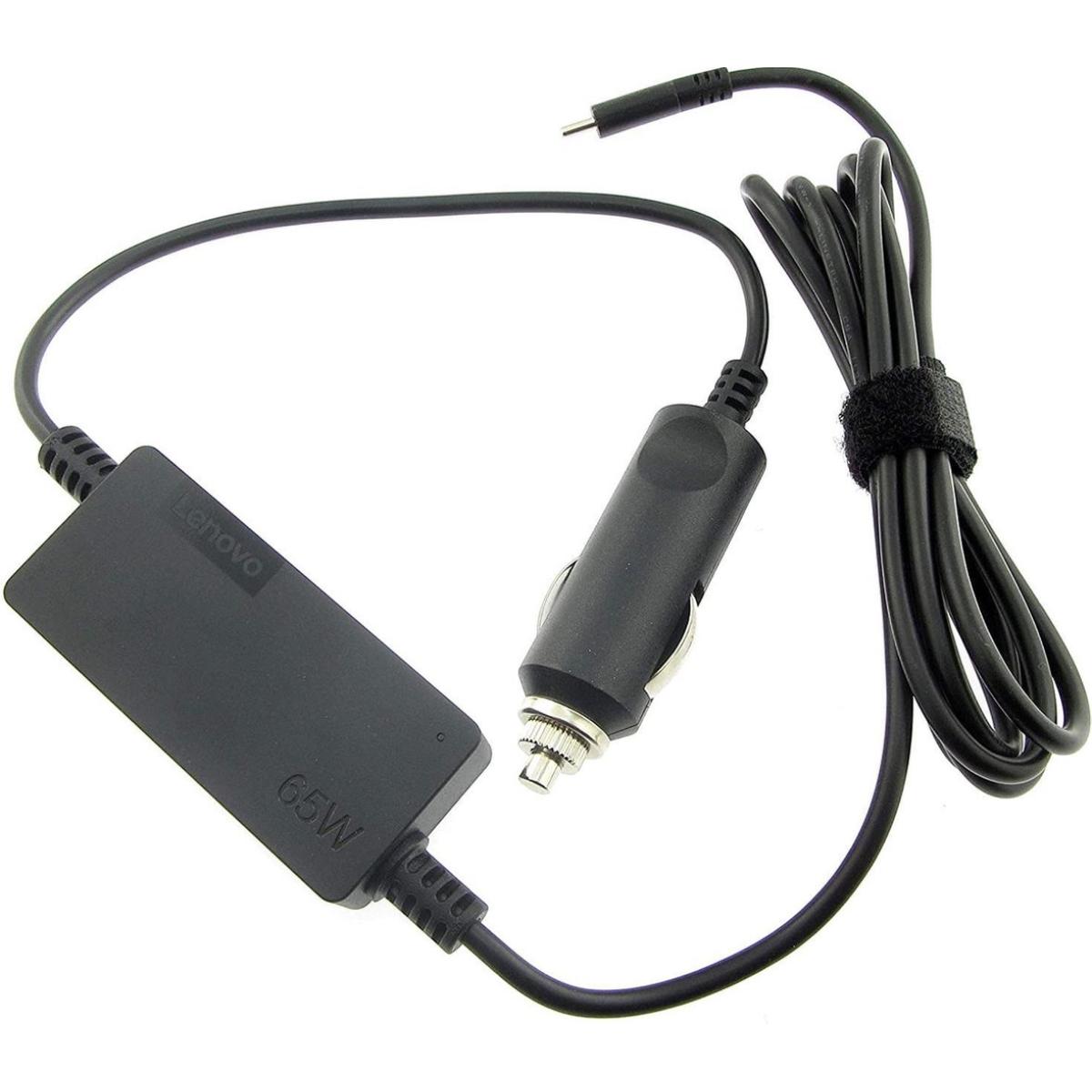Lenovo 65w Usb C Dc Travel Adapter Car Power Adapter ( Dc 12 / 24 V ) 65 Watt - CompuMe