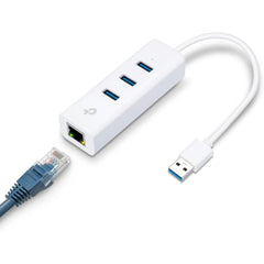 TP-Link UE330 USB 3.0 3-Port Hub & Gigabit Ethernet Adapter
