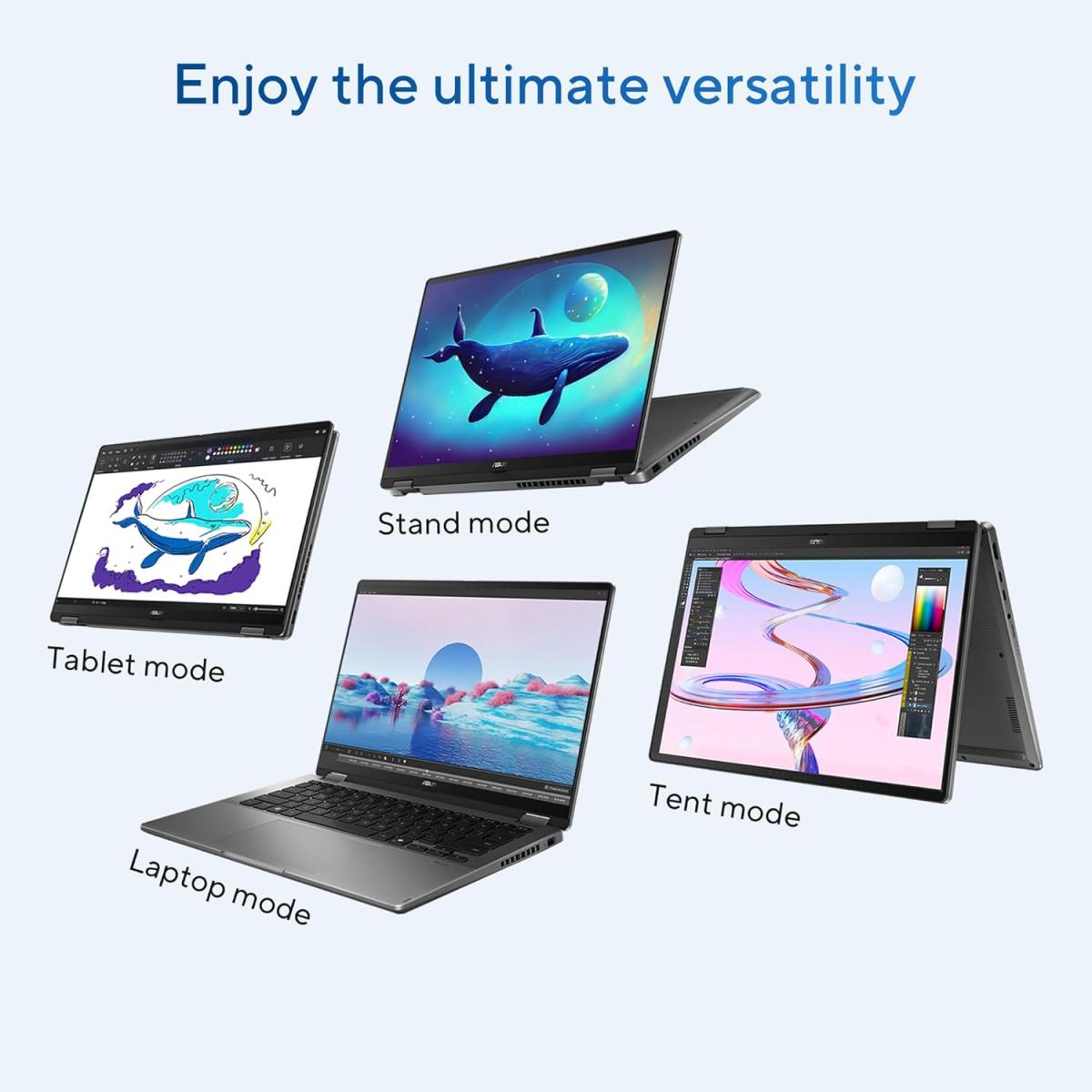 Asus NVMe PCIe laptop for portable computing