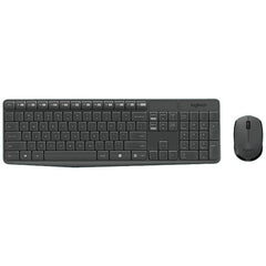 Logitech wireless keyboard and mouse combo for computer setup