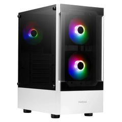 Gamdias Talos E3 Argb  Tower Gaming Case White