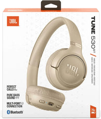 JBL Tune 530BT Wireless & Bluetooth Headphone Beige