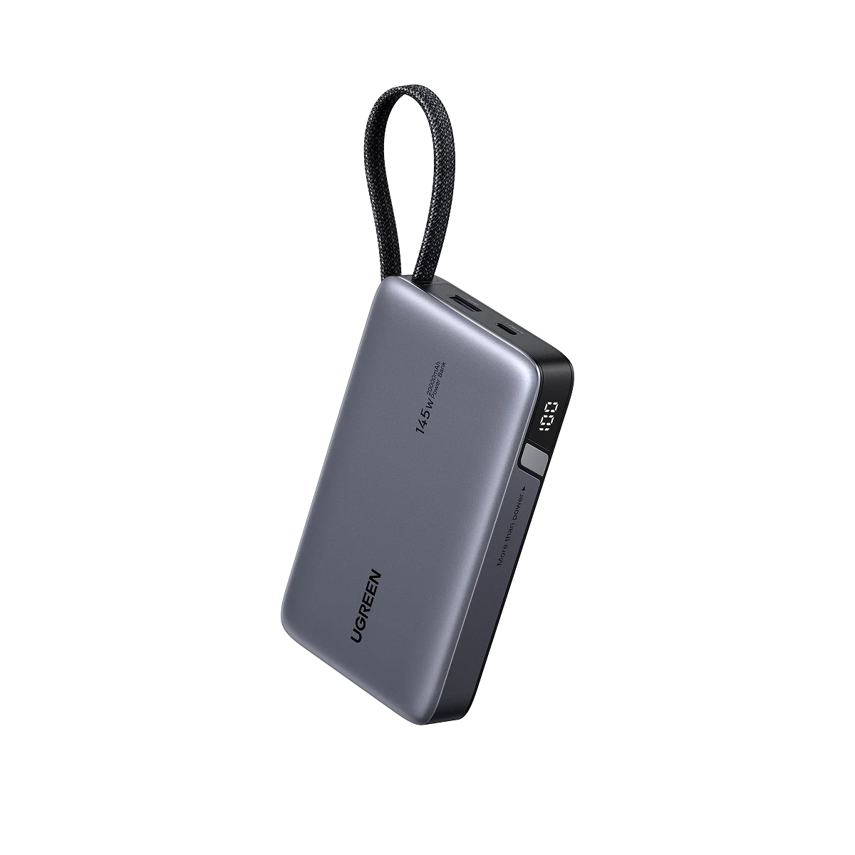 Ugreen 55992b 20000mah 145w Power Bank With Built In Cable